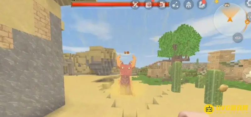 《迷你世界》新BOSS沙原领主