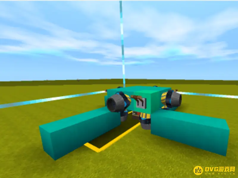 《迷你世界》飞行器制作教程