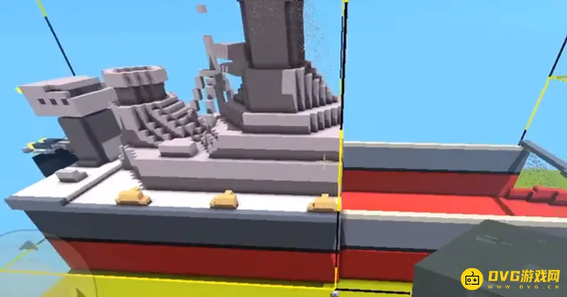《迷你世界》中国战舰制作攻略
