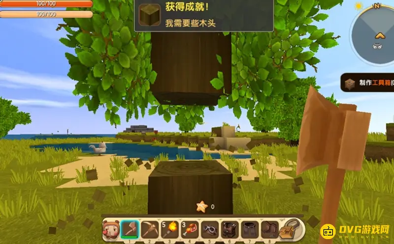 《迷你世界》黑炭制作方法详解