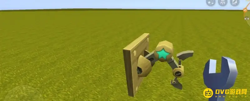 《迷你世界》推拉机械臂使用教程