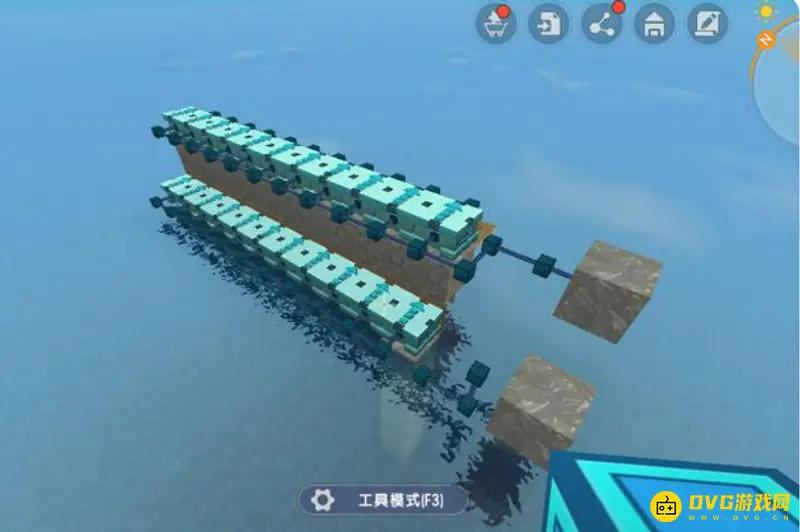 《迷你世界》怎么造桥