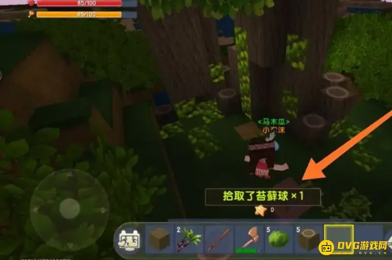 《迷你世界》苔藓获取方法详解