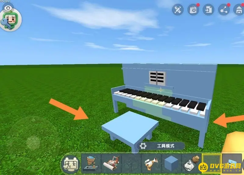 《迷你世界》钢琴制作方法详解