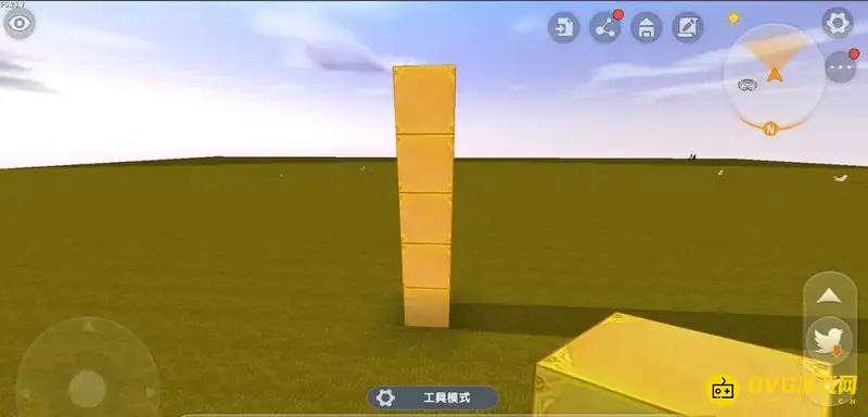 《迷你世界》玻璃旋转门制作指南