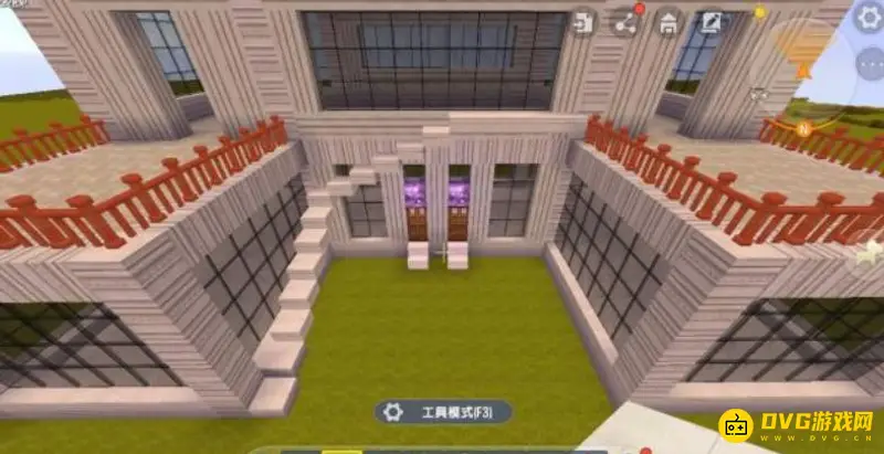《迷你世界》简易小别墅建造指南