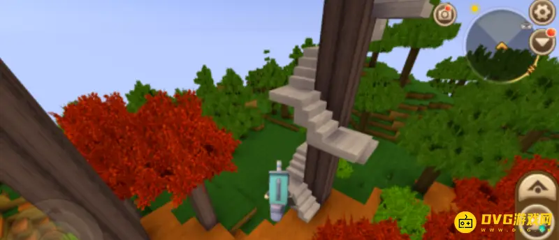 《迷你世界》旋转楼梯制作方法详解