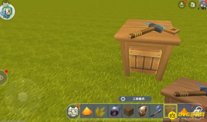 《迷你世界》的床制作方法