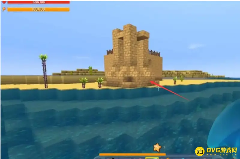 《迷你世界》沙漠神殿入口位置详解