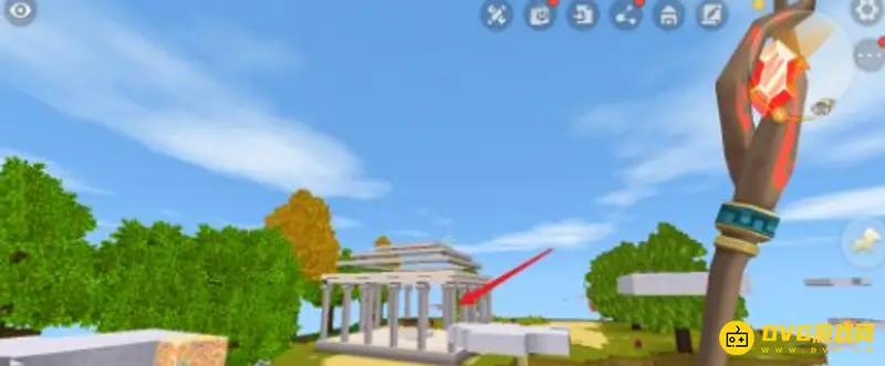 《迷你世界》空岛神殿位置详解