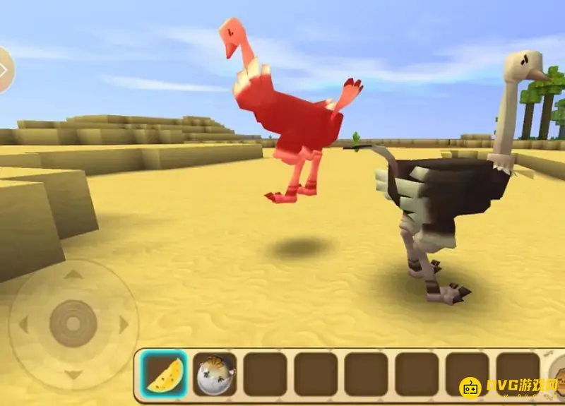 《迷你世界》鸵鸟怎么下蛋-鸵鸟驯服与繁殖全流程