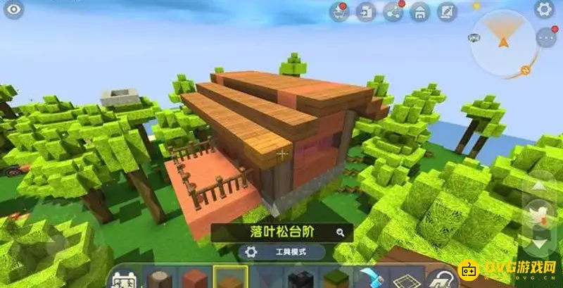 《迷你世界》雨林树屋建造指南