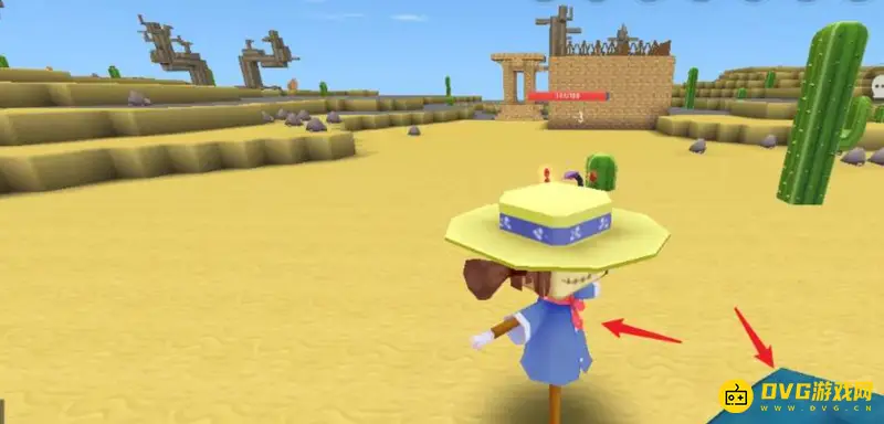 《迷你世界》海洋版本稻草人制作教程