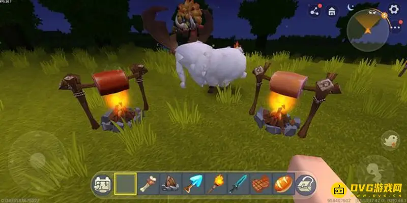 《迷你世界》新版本驯服野人攻略