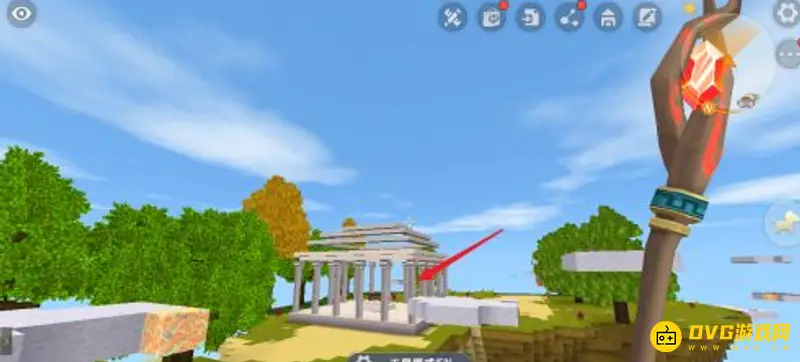 《迷你世界》快速找到空岛神殿攻略