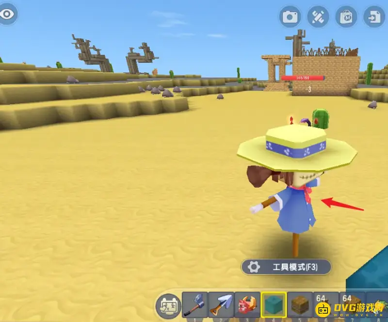 《迷你世界》2023新版稻草人制作教程