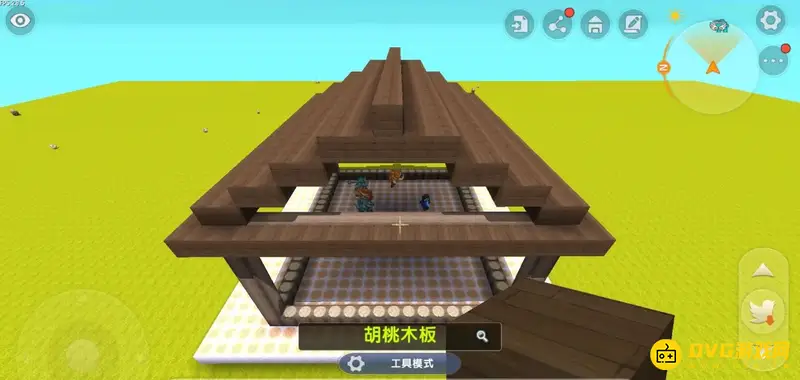 《迷你世界》古风阁楼建造教程