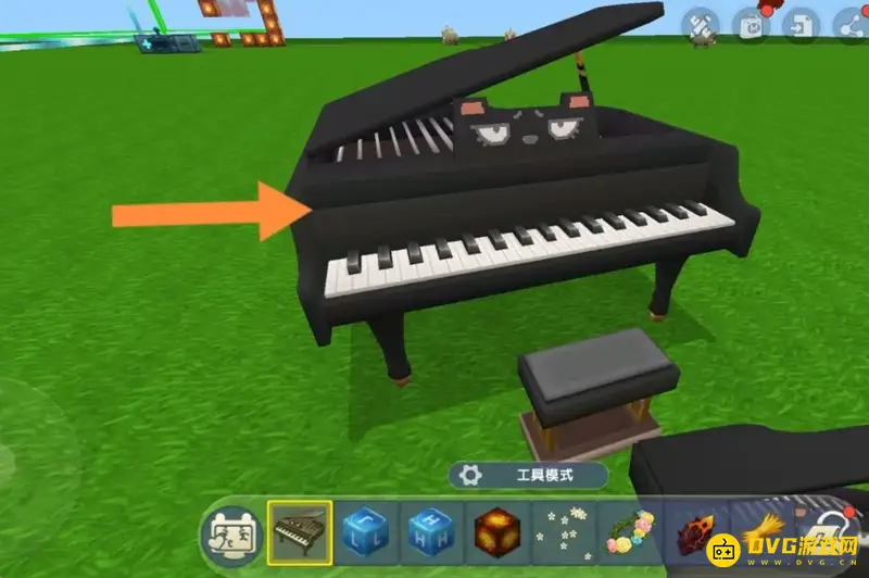 《迷你世界》如何展开琴键-钢琴起风了弹奏教程