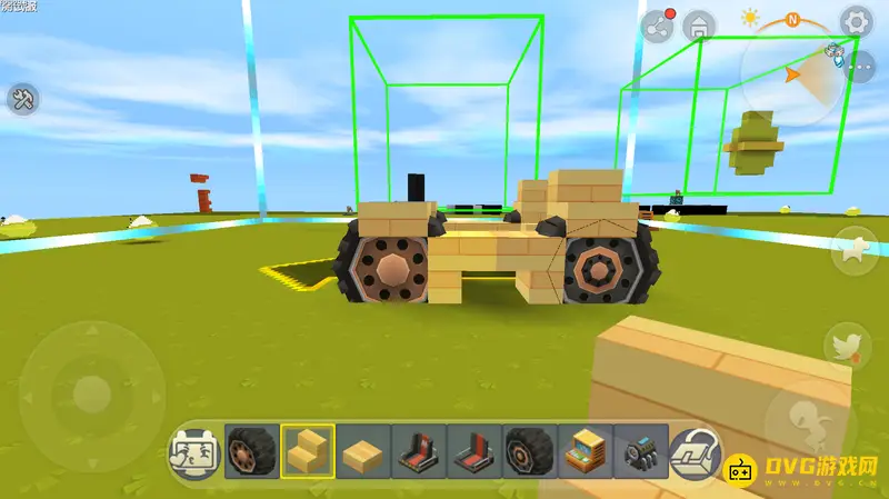 《迷你世界》越野汽车制作教程