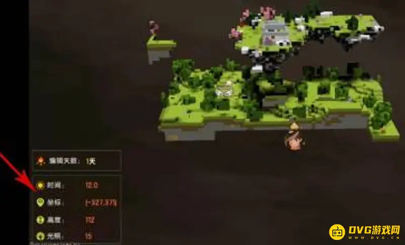 《迷你世界》空岛神殿位置详解