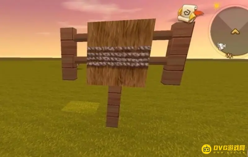 《迷你世界》稻草人制作方法