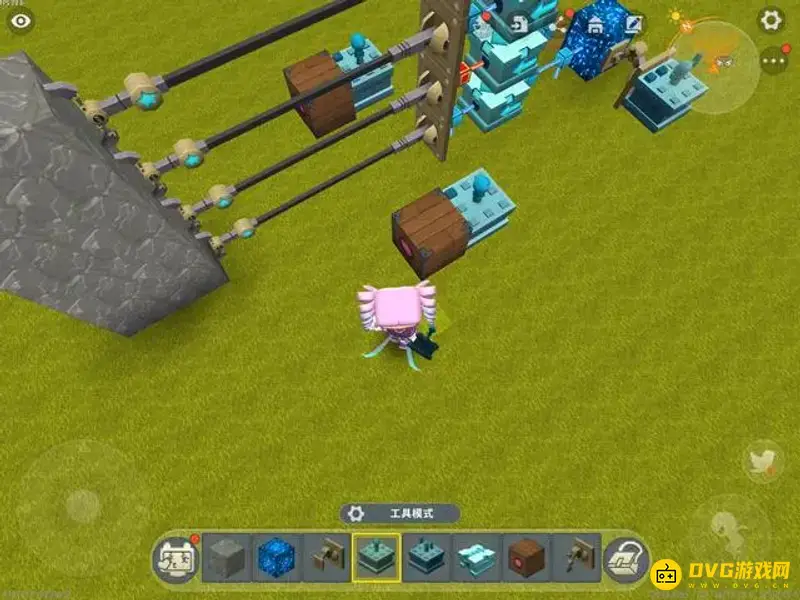 《迷你世界》全新电路版本自动门制作指南