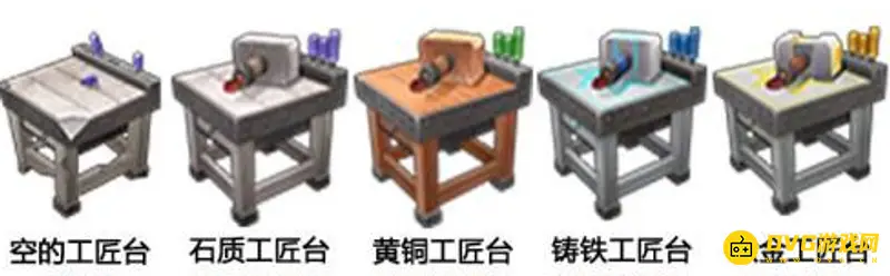 《迷你世界》黄铜工匠台怎么制作-黄铜工匠台的制作方法