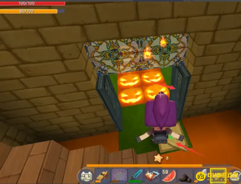 《迷你世界》铁门开启方法详解