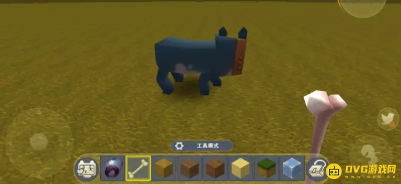 《迷你世界》中如何驯服狼