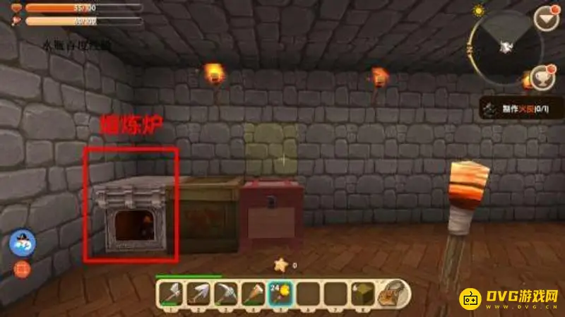 《迷你世界》新版本铁锭怎么获得-熔炼炉与矿洞采集指南