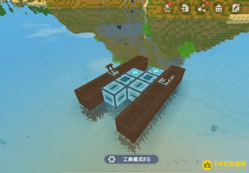 《迷你世界》海洋版本游艇怎么建造-游艇的建造方法