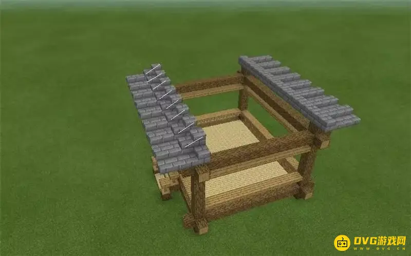 《迷你世界》古风屋檐制作教程