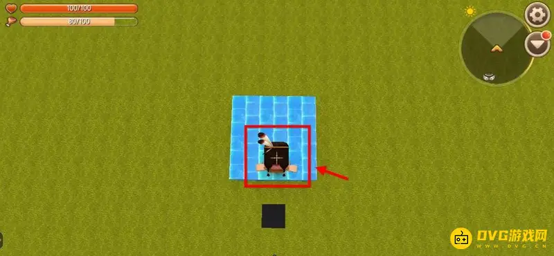 《迷你世界》二段跳教程