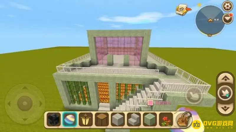 《迷你世界》简易小别墅建造指南