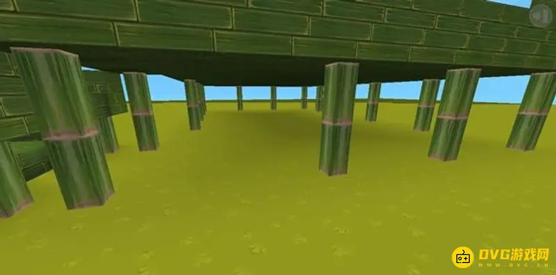 《迷你世界》竹楼建造教程