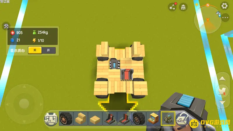 《迷你世界》越野汽车制作教程