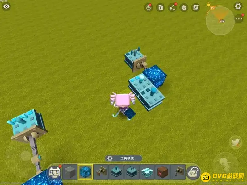 《迷你世界》全新电路版本自动门制作指南