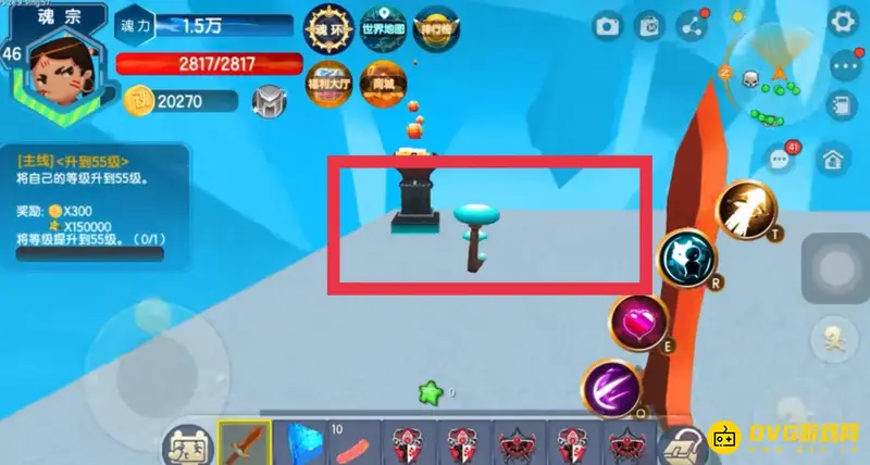 《迷你世界》极寒之地天山灵芝位置详解