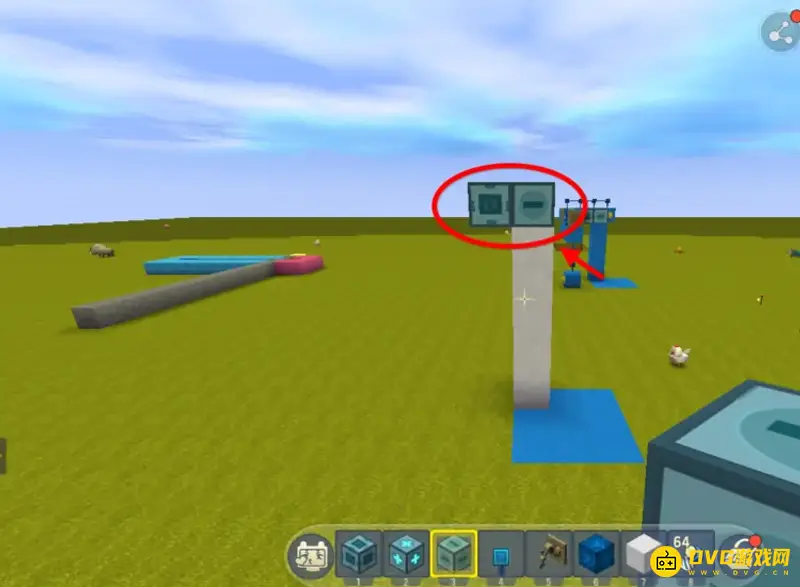 《迷你世界》简单电梯制作教程