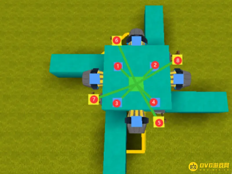 《迷你世界》飞行器制作教程