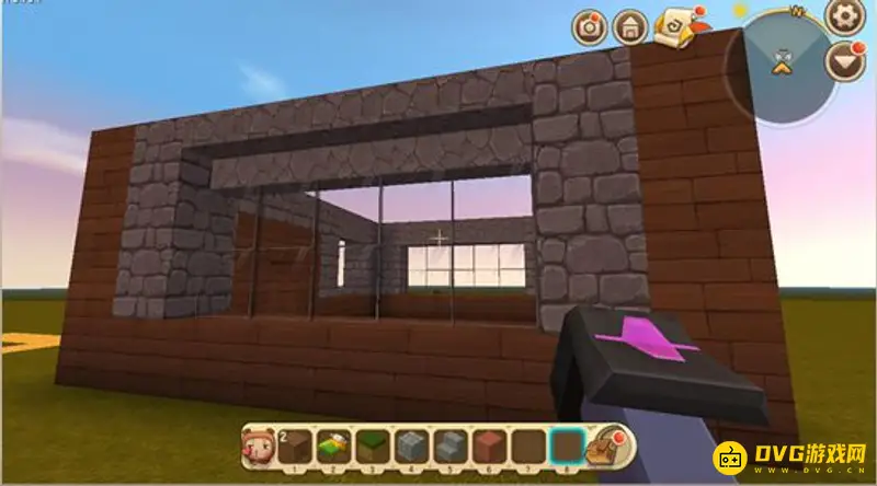 《迷你世界》中怎么做房子