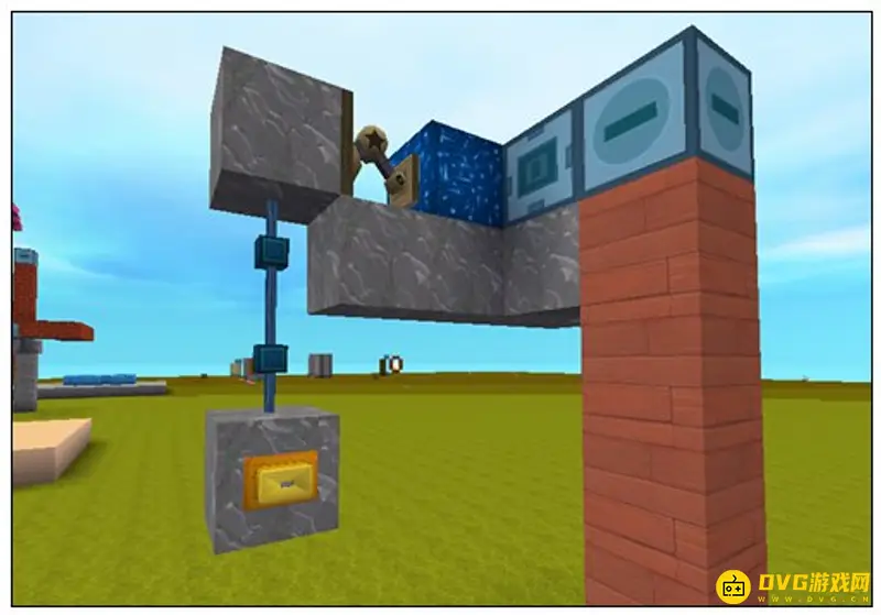 《迷你世界》滑动方块电梯制作教程