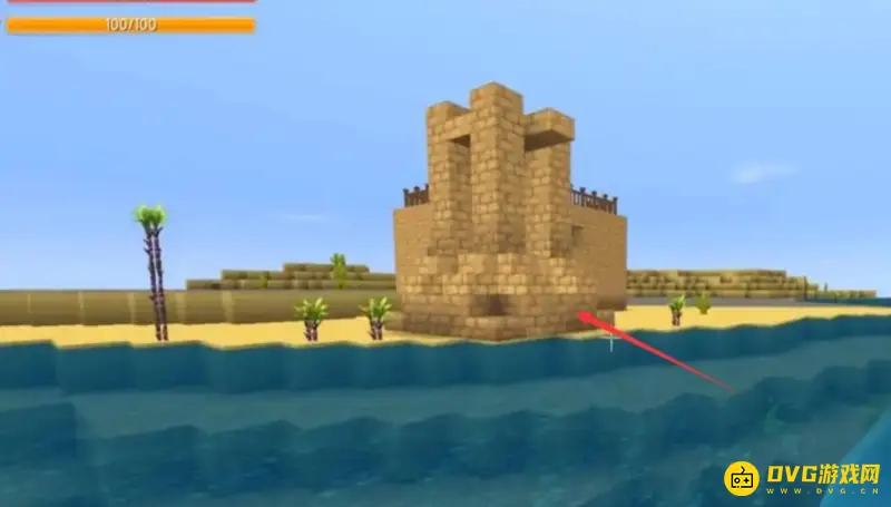 《迷你世界》沙漠神殿入口位置详解
