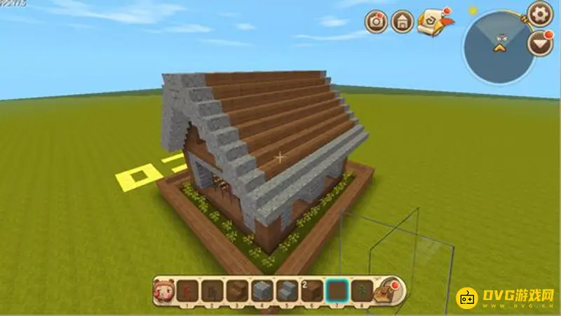 《迷你世界》中怎么做房子