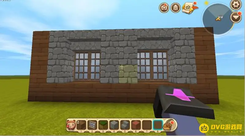 《迷你世界》中怎么做房子