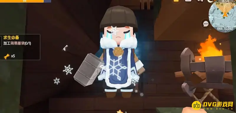 《迷你世界》冰原村民解冻指南