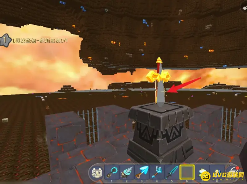 《迷你世界》烈焰断剑获取攻略