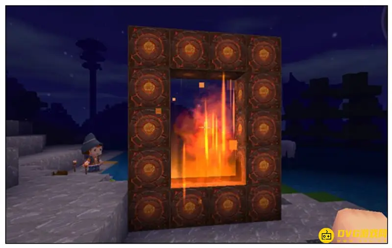 《迷你世界》地狱门制作方法详解