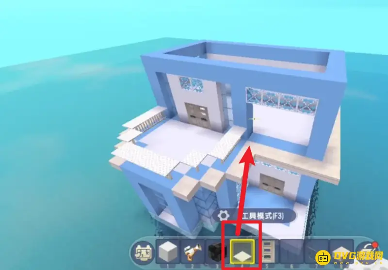 《迷你世界》三层小别墅建造指南