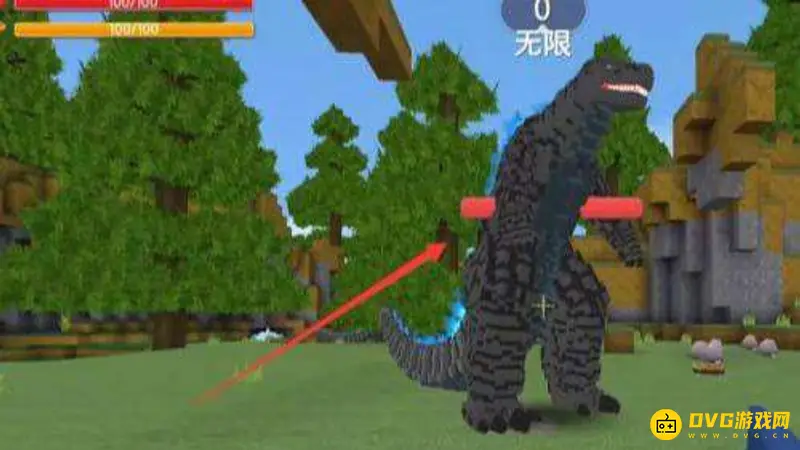 《迷你世界》机械哥斯拉制作教程